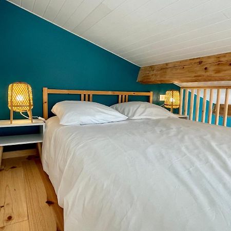 Annexe Des Pins - Studio Gite Avec Piscine & Climatisation Villeneuve-lès-Béziers Esterno foto