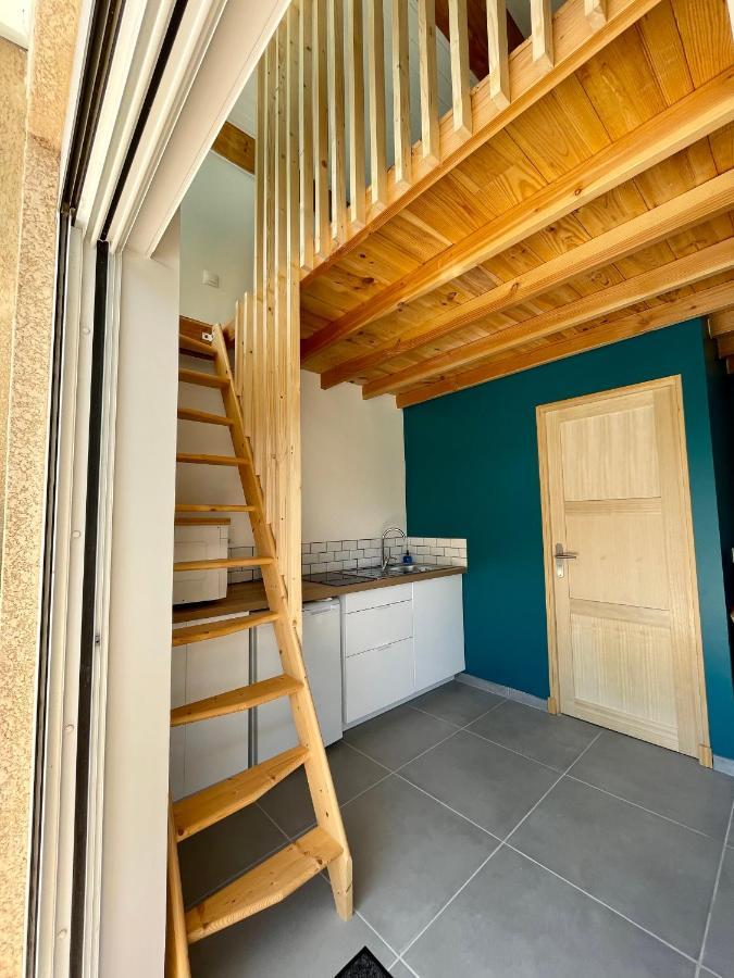 Annexe Des Pins - Studio Gite Avec Piscine & Climatisation Villeneuve-lès-Béziers Esterno foto